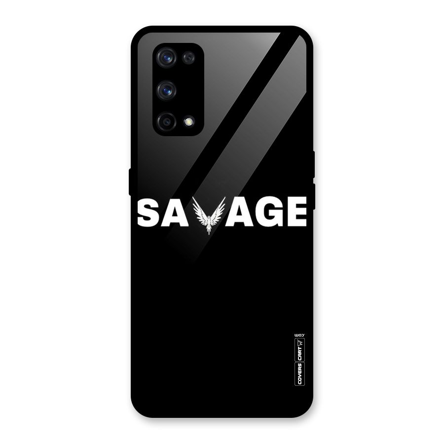 Savage Glass Back Case for Realme X7 Pro