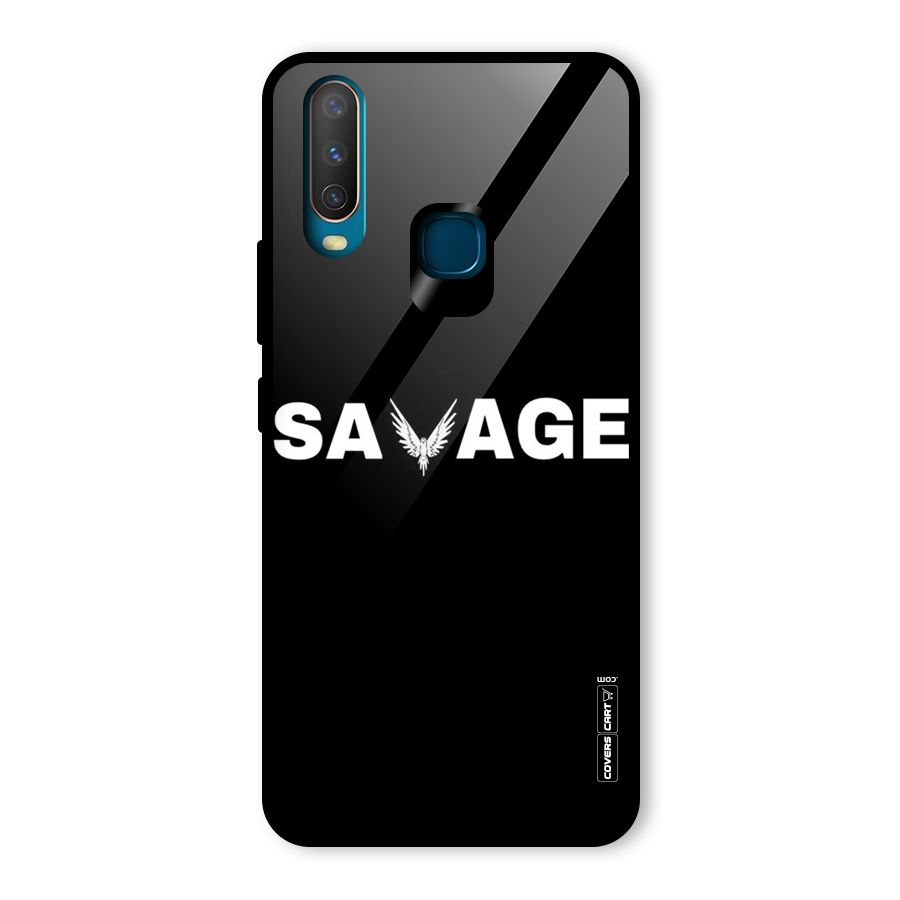 Savage Glass Back Case for Vivo U10