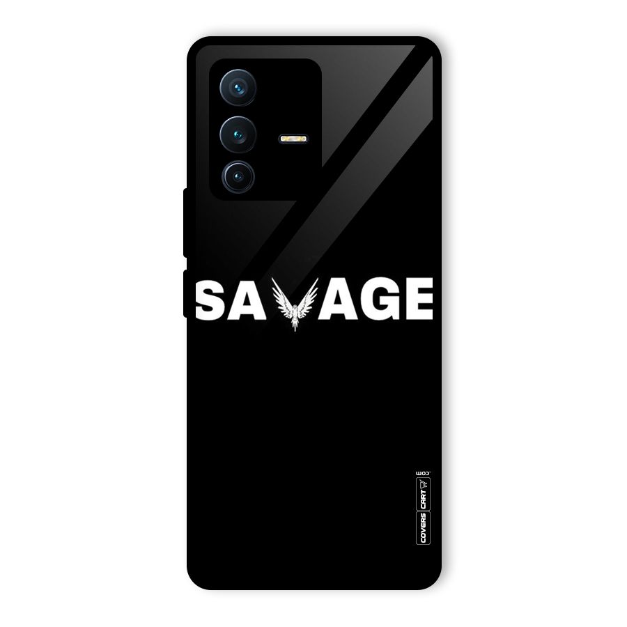 Savage Glass Back Case for Vivo V23 Pro