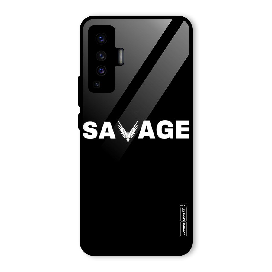 Savage Glass Back Case for Vivo X50