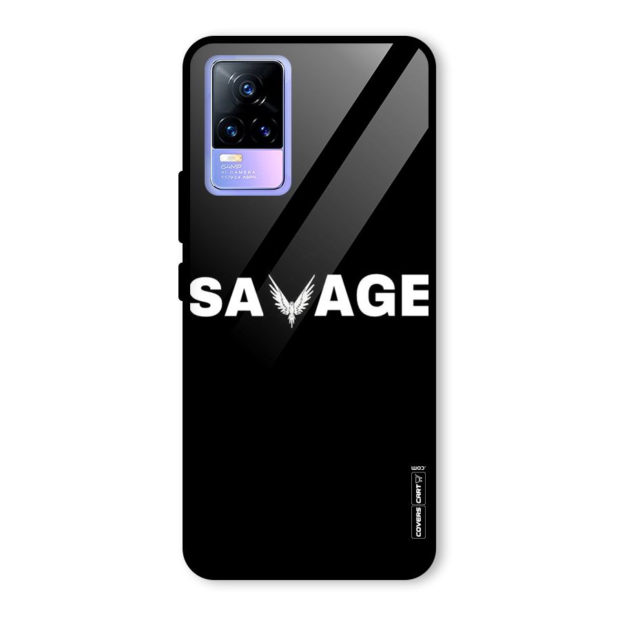 Savage Glass Back Case for Vivo Y73