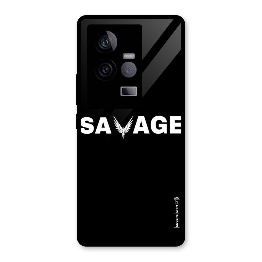 Savage Glass Back Case for Vivo iQOO 11 5G
