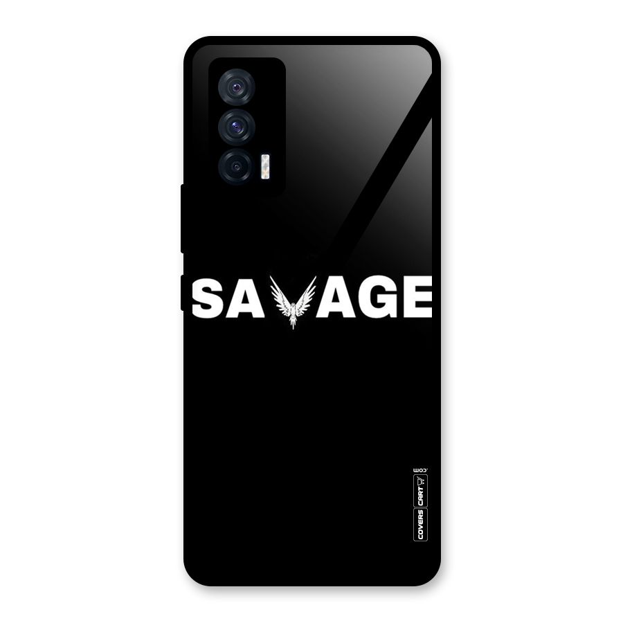 Savage Glass Back Case for Vivo iQOO 7 5G