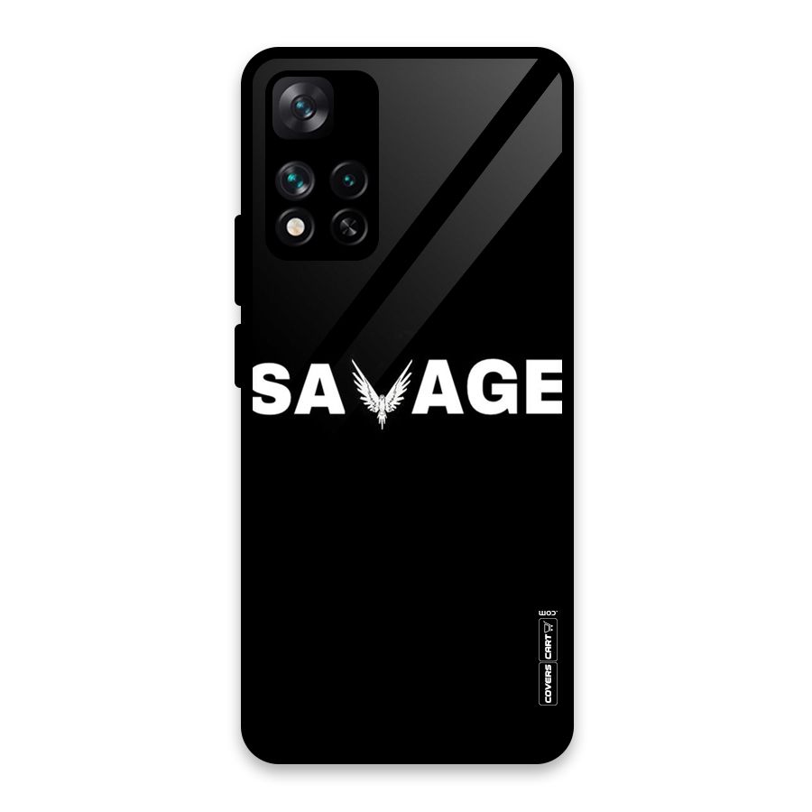 Savage Glass Back Case for Xiaomi 11i HyperCharge 5G