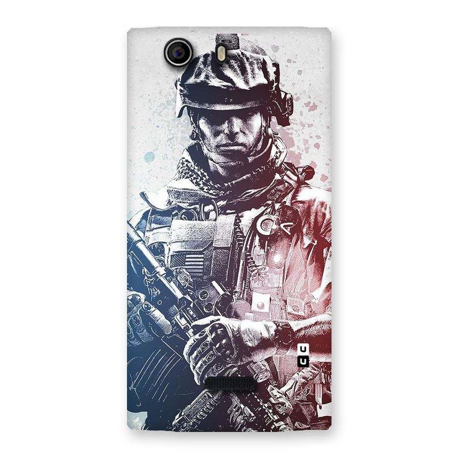 Saviour Back Case for Canvas Nitro 2 E311