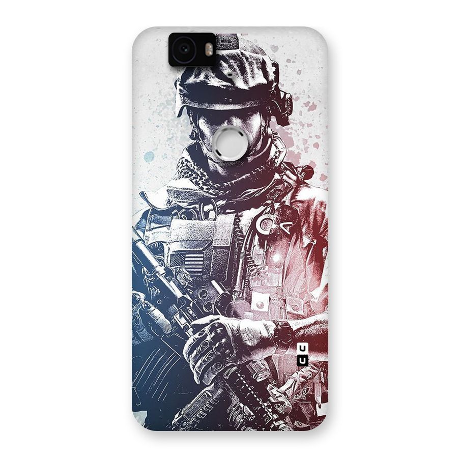 Saviour Back Case for Google Nexus-6P