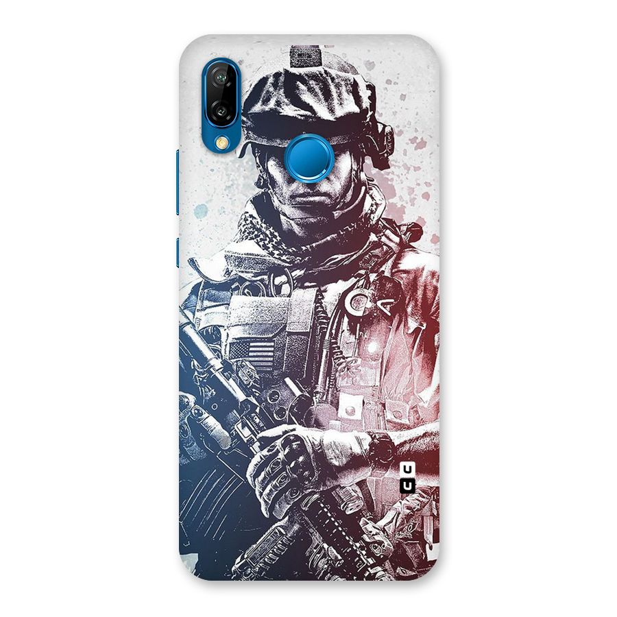 Saviour Back Case for Huawei P20 Lite