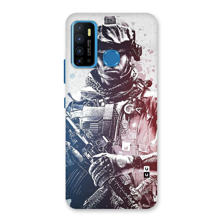 Saviour Back Case for Infinix Hot 9