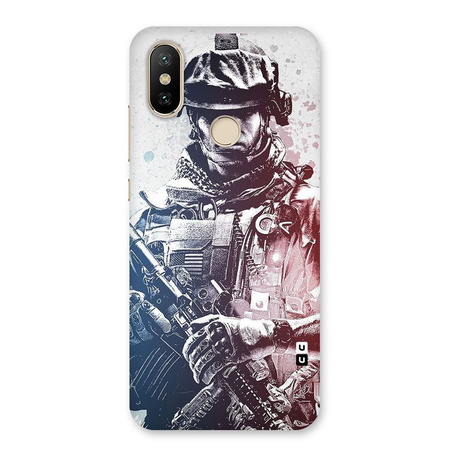 Saviour Back Case for Mi A2