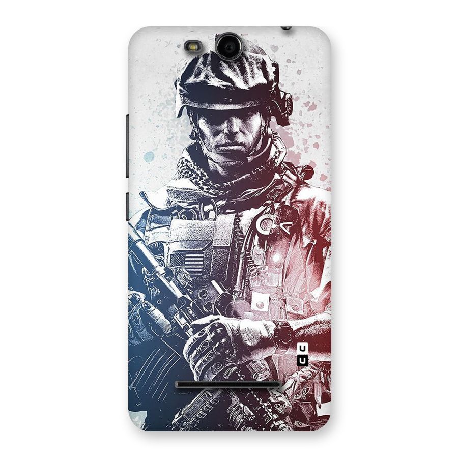 Saviour Back Case for Micromax Canvas Juice 3 Q392