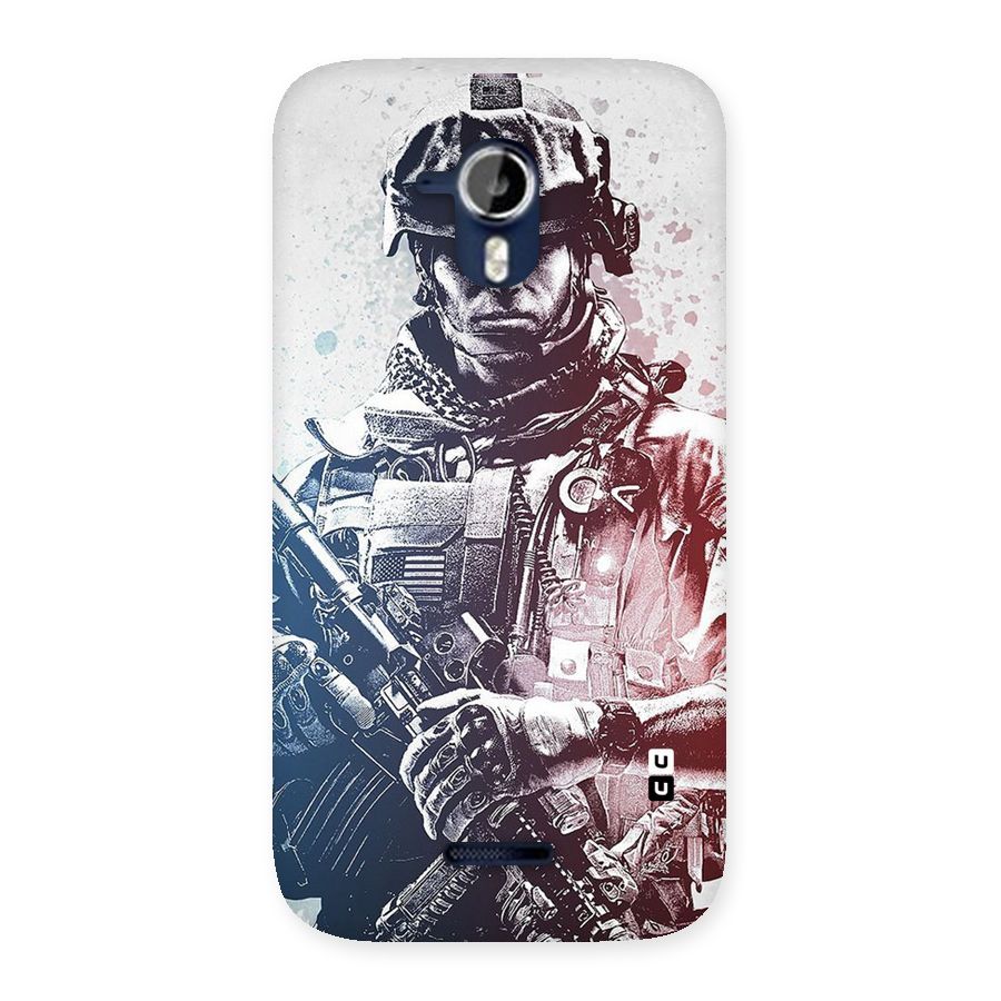 Saviour Back Case for Micromax Canvas Magnus A117