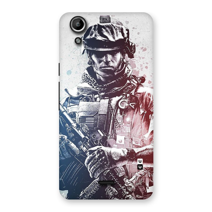 Saviour Back Case for Micromax Canvas Selfie Lens Q345