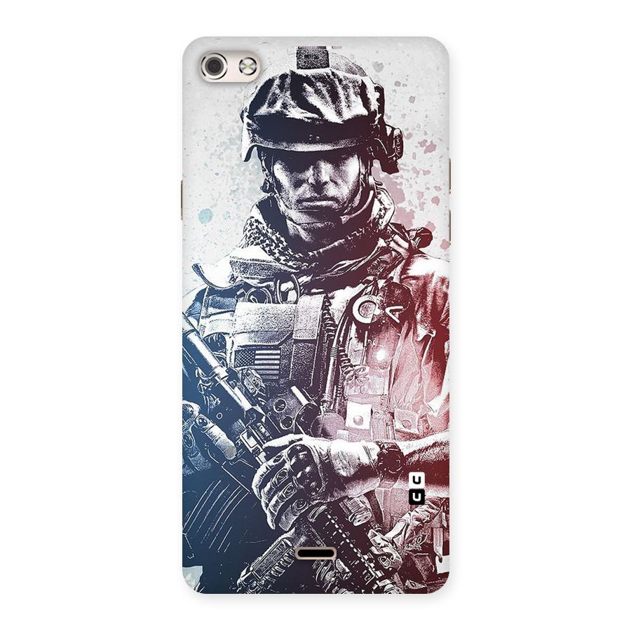 Saviour Back Case for Micromax Canvas Silver 5