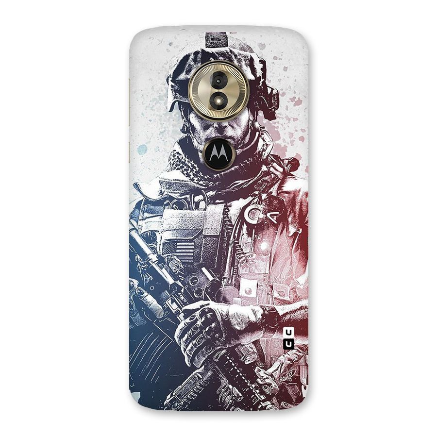 Saviour Back Case for Moto G6 Play