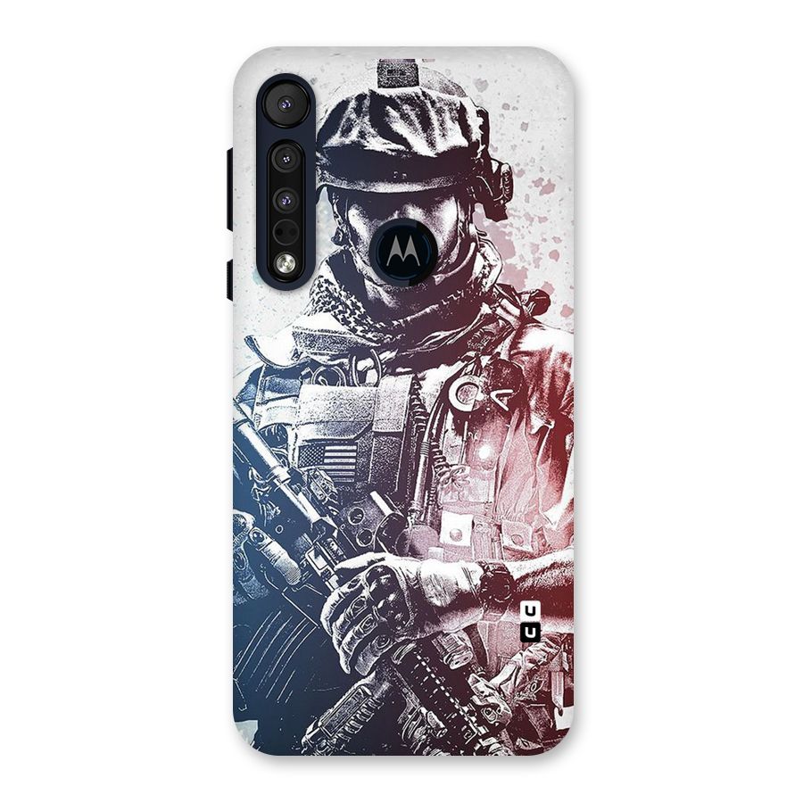 Saviour Back Case for Motorola One Macro