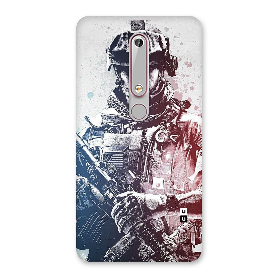 Saviour Back Case for Nokia 6.1