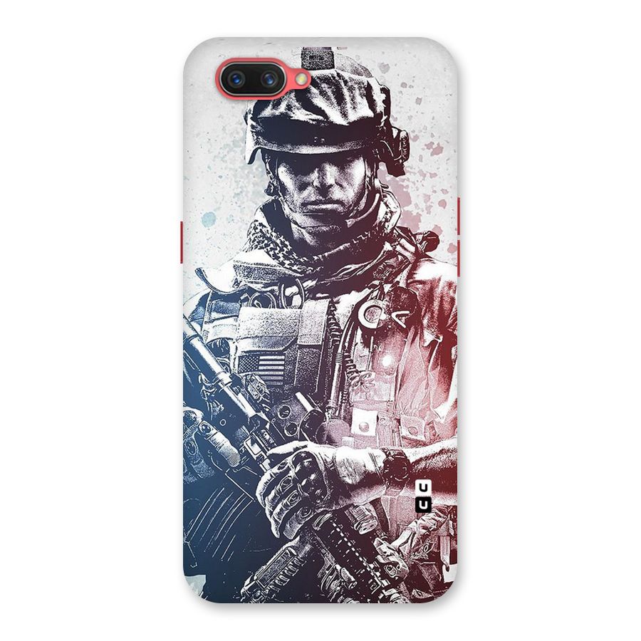 Saviour Back Case for Oppo A3s