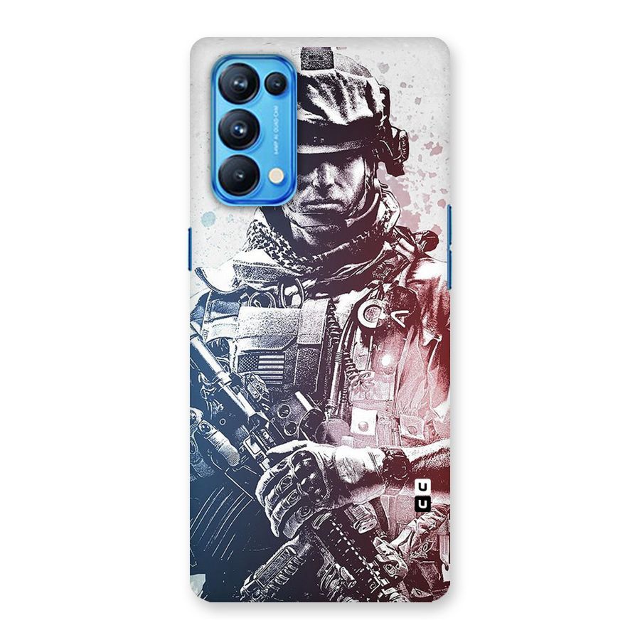 Saviour Back Case for Oppo Reno5 Pro 5G