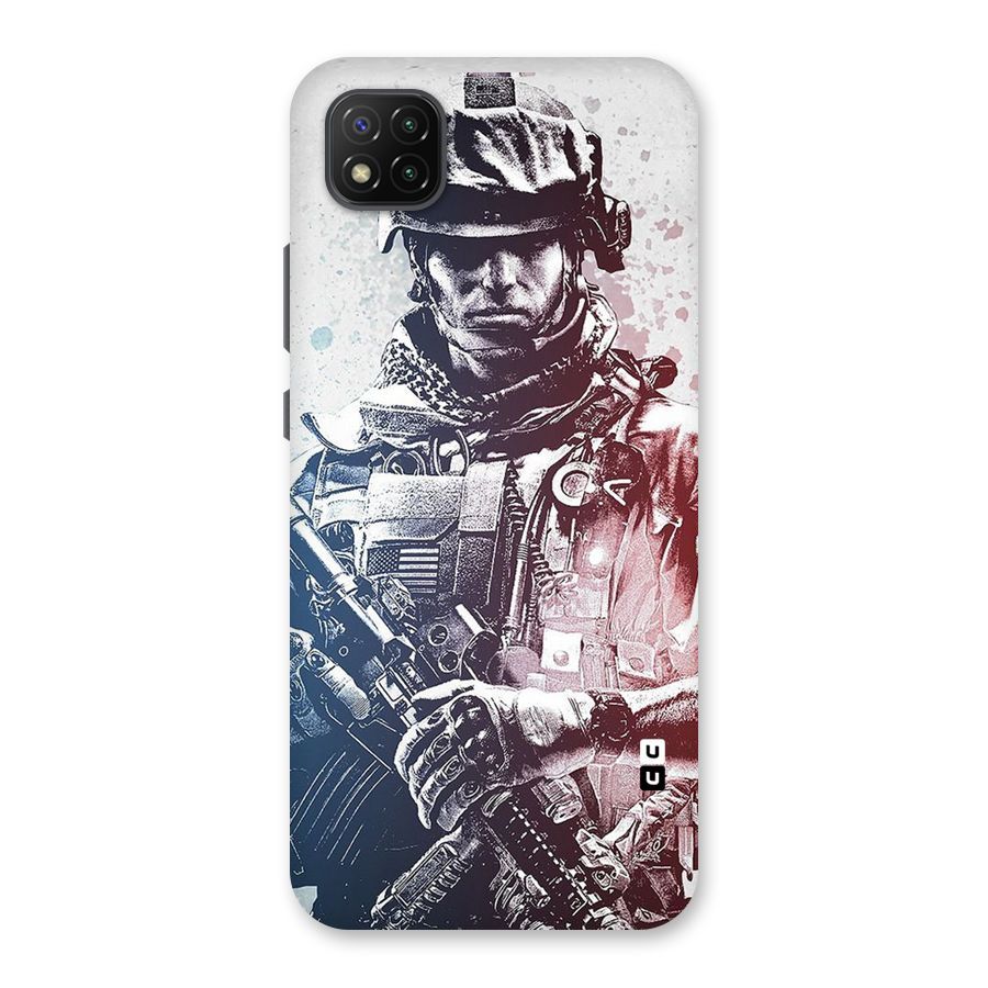 Saviour Back Case for Poco C3