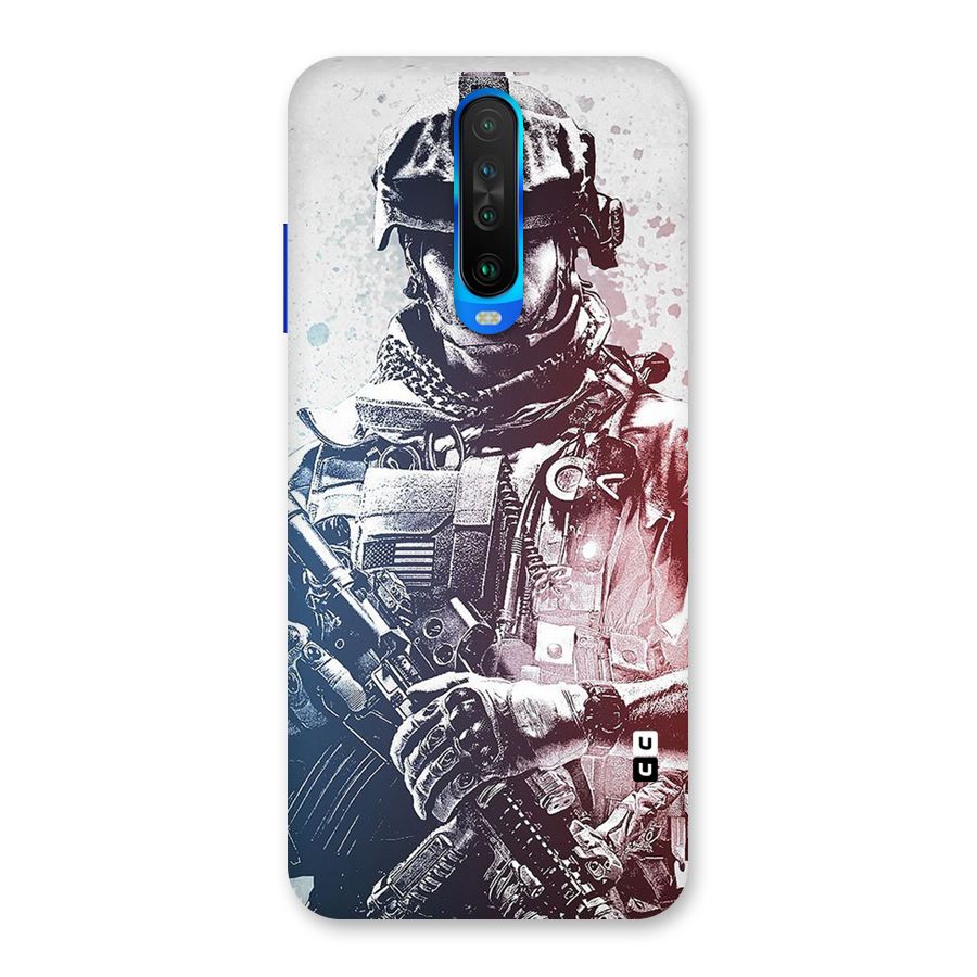 Saviour Back Case for Poco X2