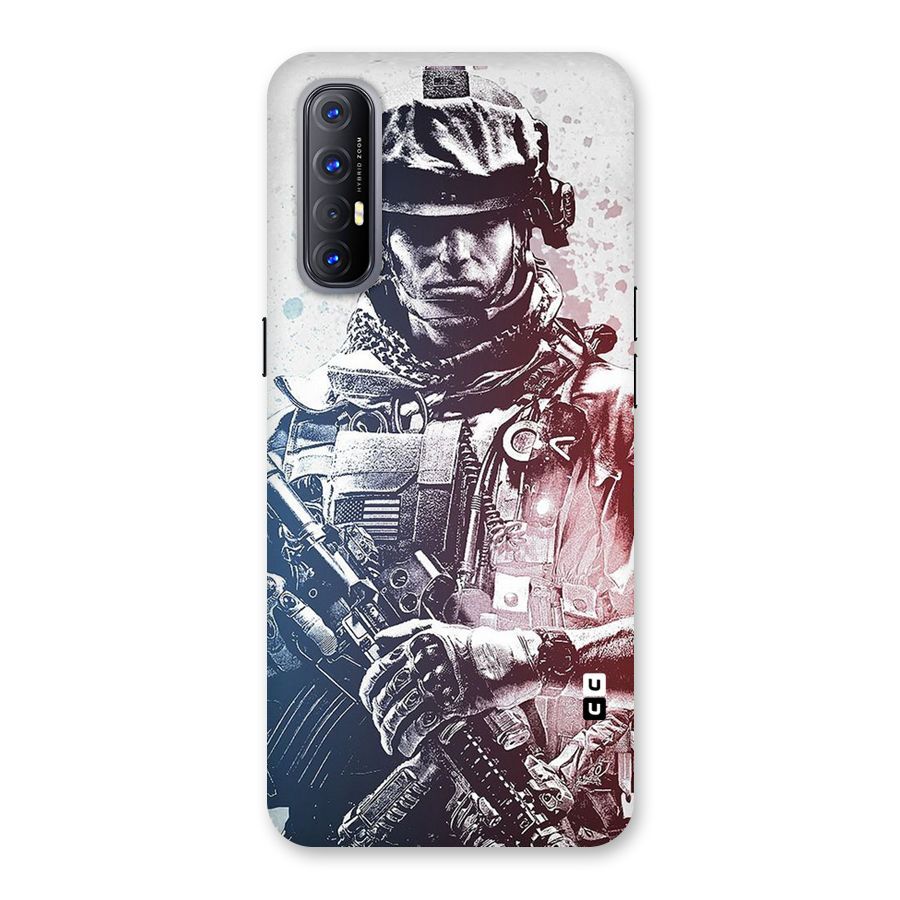 Saviour Back Case for Reno3 Pro