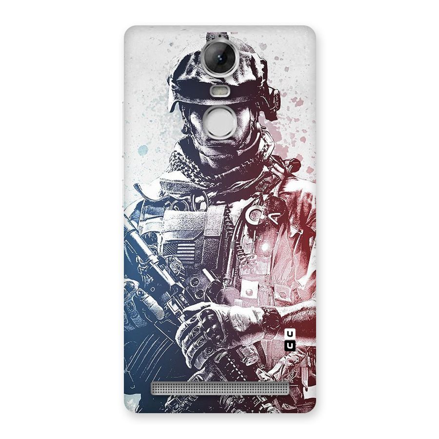 Saviour Back Case for Vibe K5 Note