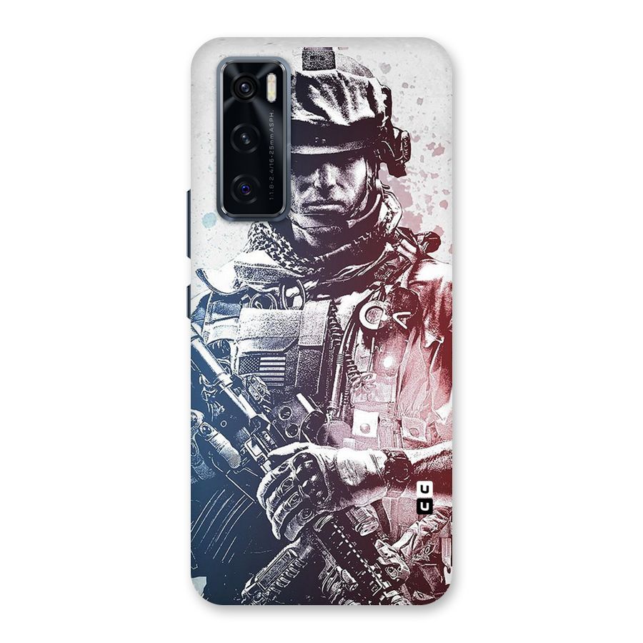 Saviour Back Case for Vivo V20 SE