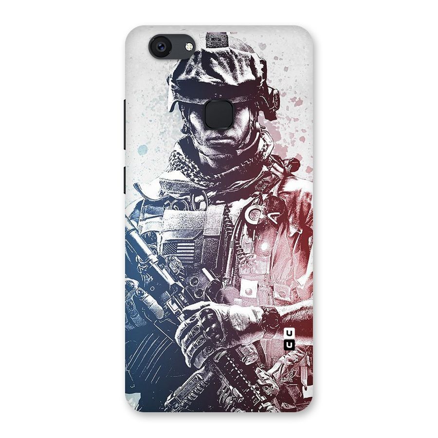 Saviour Back Case for Vivo V7 Plus