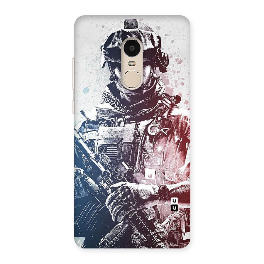 Saviour Back Case for Xiaomi Redmi Note 4