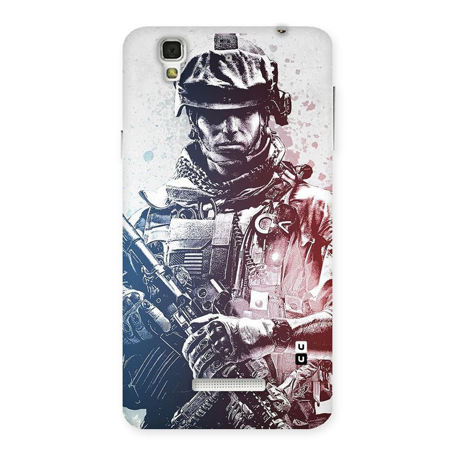 Saviour Back Case for Yu Yureka