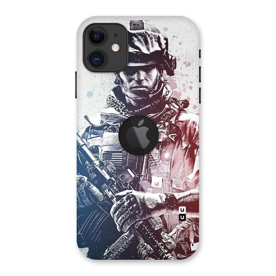 Saviour Back Case for iPhone 11 Logo Cut