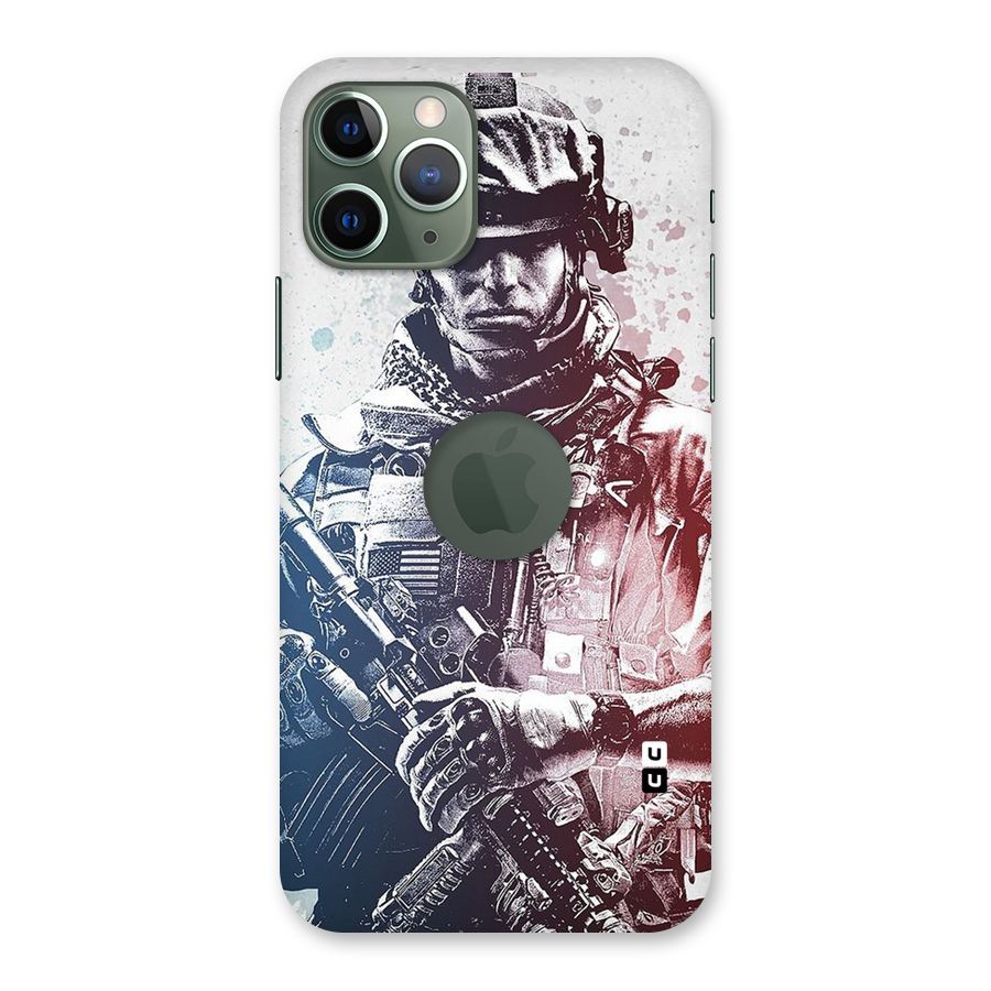 Saviour Back Case for iPhone 11 Pro Logo  Cut