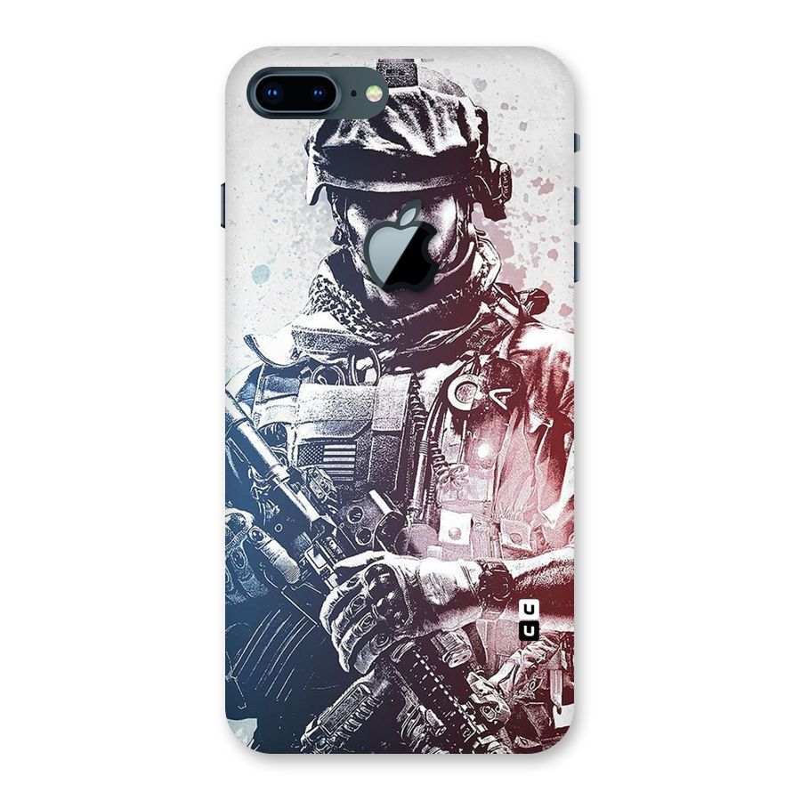 Saviour Back Case for iPhone 7 Plus Apple Cut