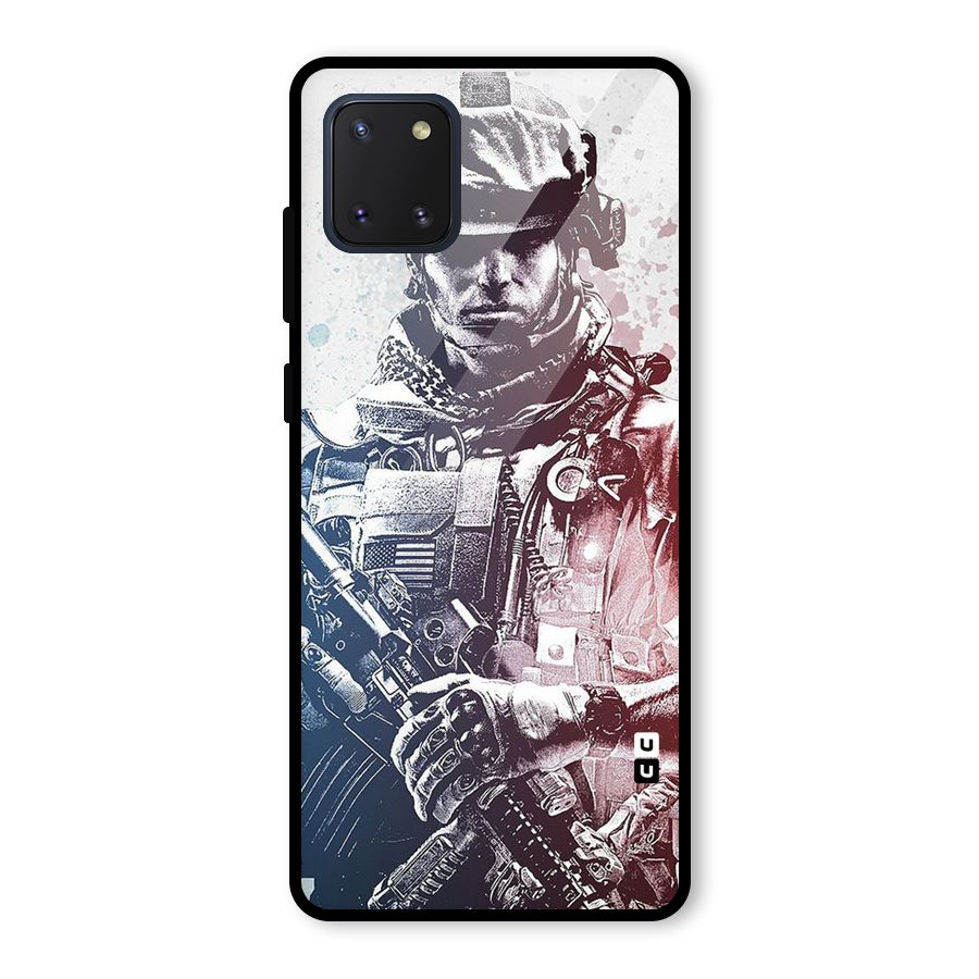 Saviour Glass Back Case for Galaxy Note 10 Lite