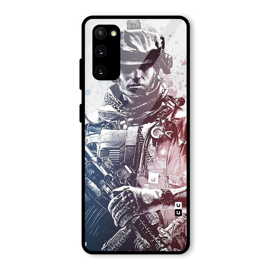 Saviour Glass Back Case for Galaxy S20 FE