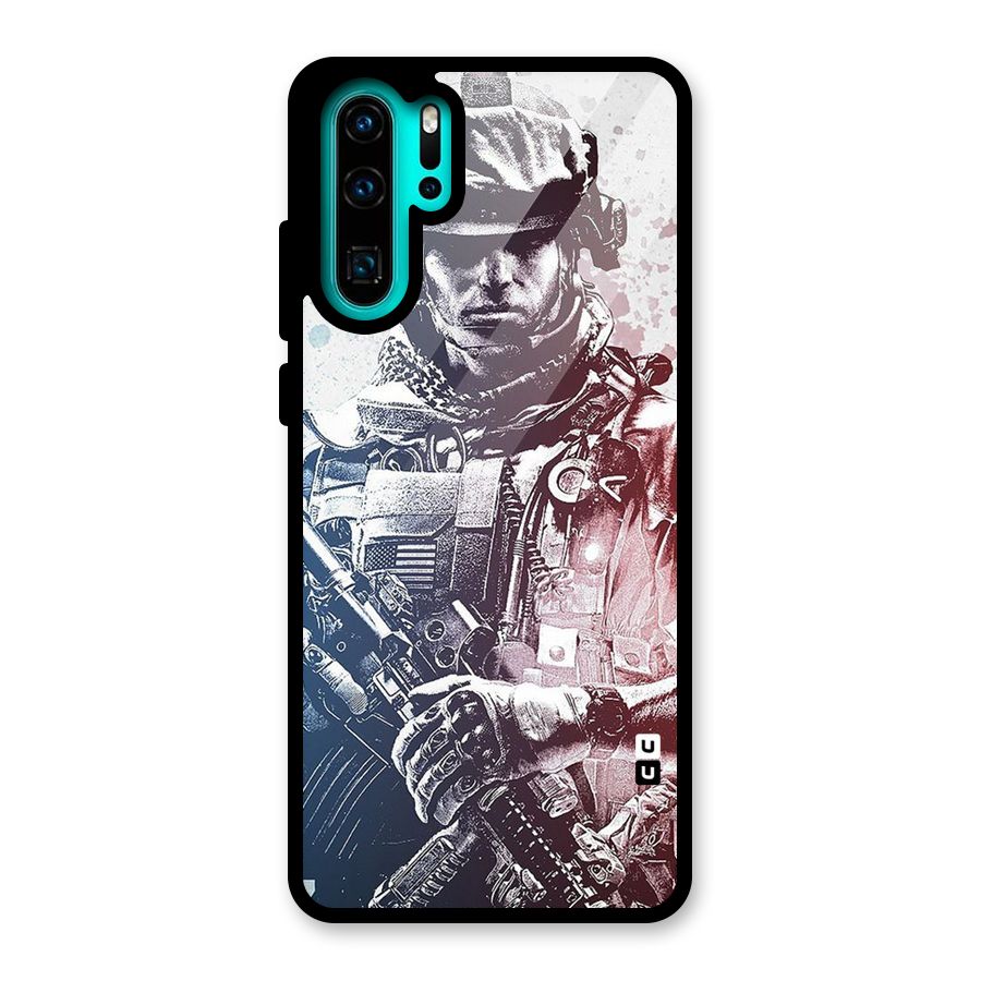 Saviour Glass Back Case for Huawei P30 Pro