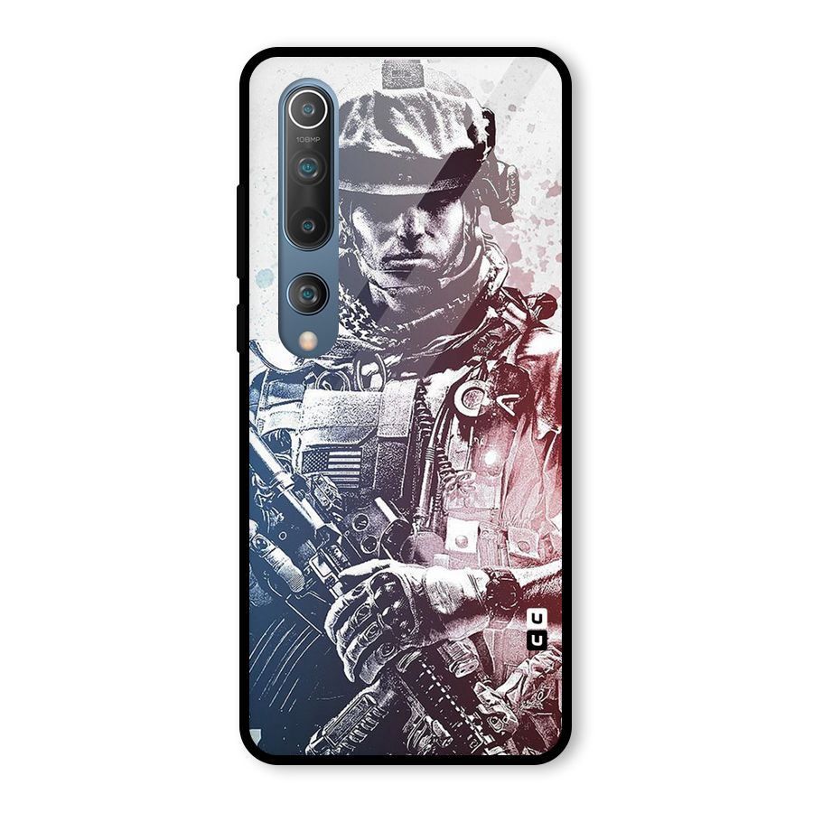 Saviour Glass Back Case for Mi 10