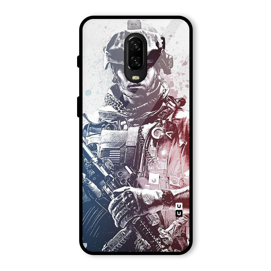 Saviour Glass Back Case for OnePlus 6T