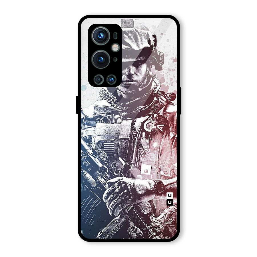 Saviour Glass Back Case for OnePlus 9 Pro