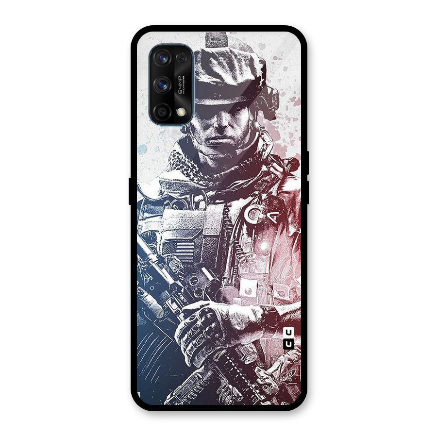 Saviour Glass Back Case for Realme 7 Pro