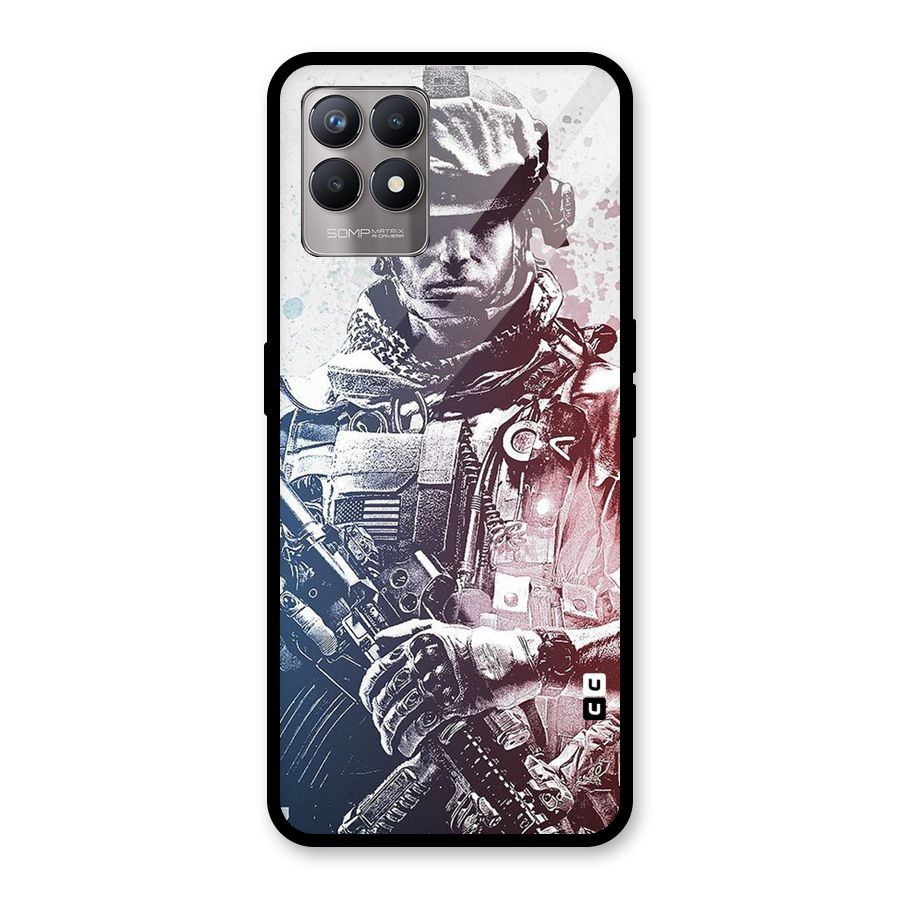 Saviour Glass Back Case for Realme Narzo 50