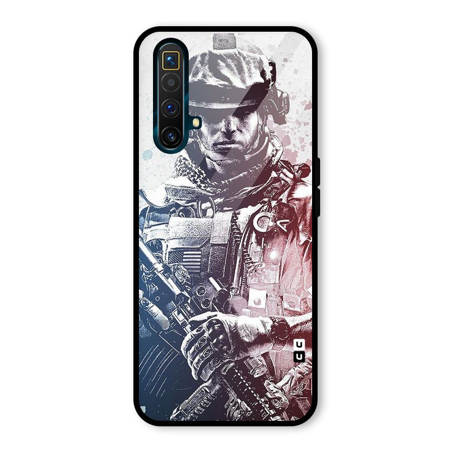 Saviour Glass Back Case for Realme X3 SuperZoom