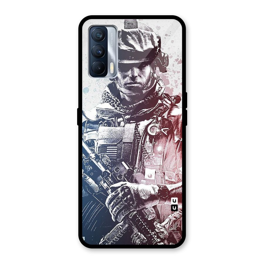 Saviour Glass Back Case for Realme X7