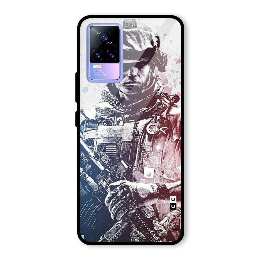 Saviour Glass Back Case for Vivo Y73