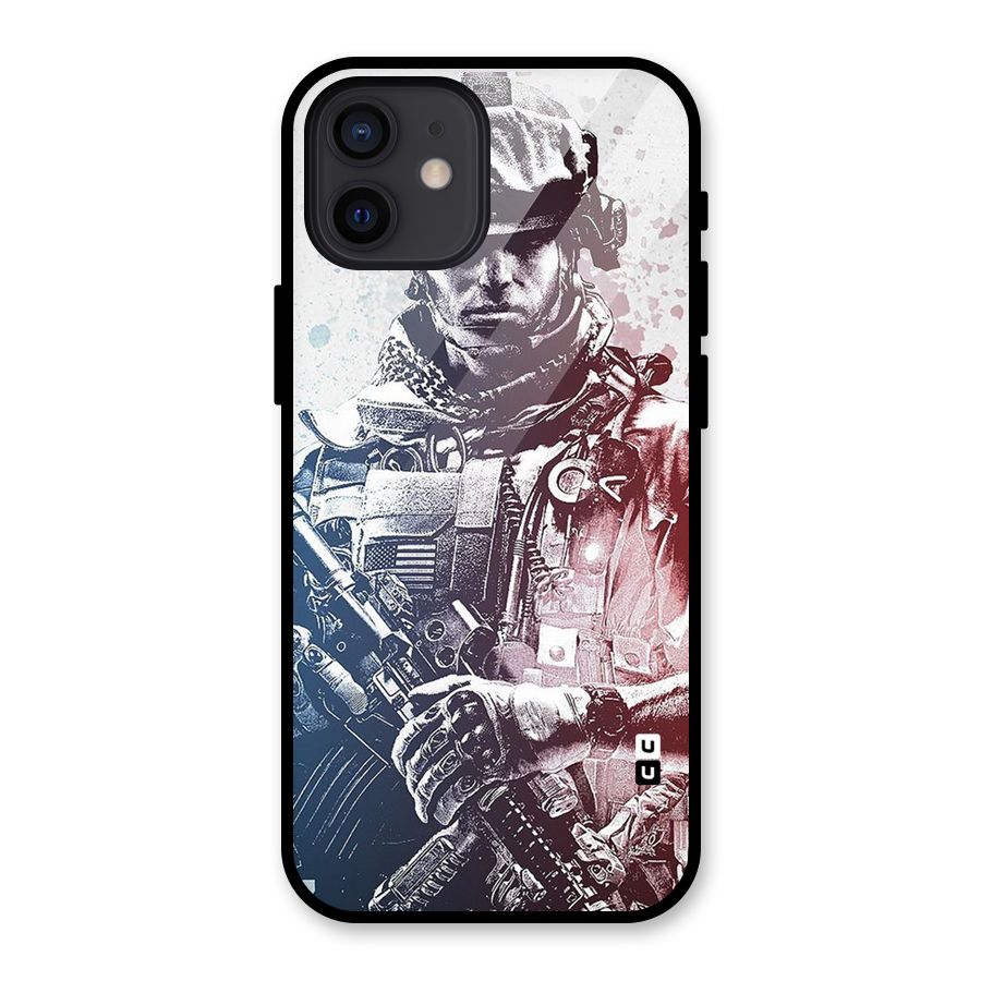Saviour Glass Back Case for iPhone 12