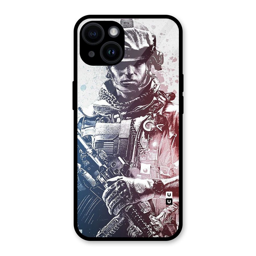 Saviour Glass Back Case for iPhone 14
