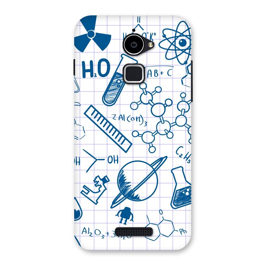 Science Notebook Back Case for Coolpad Note 3 Lite