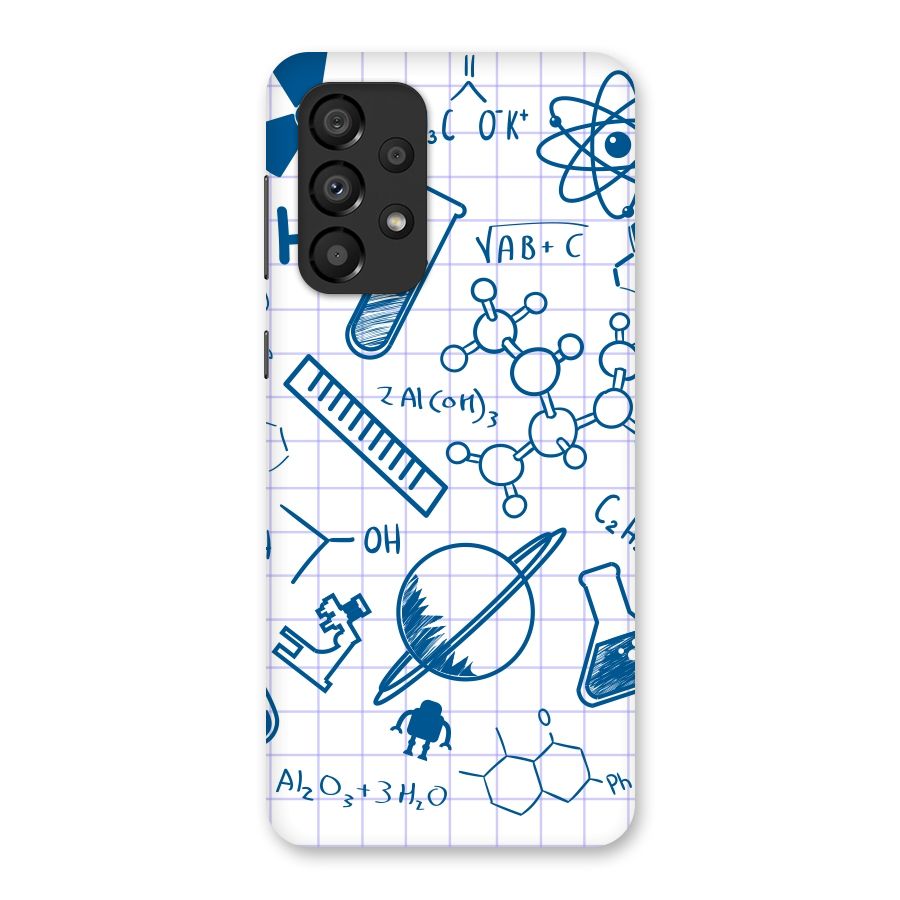 Science Notebook Back Case for Galaxy A33 5G