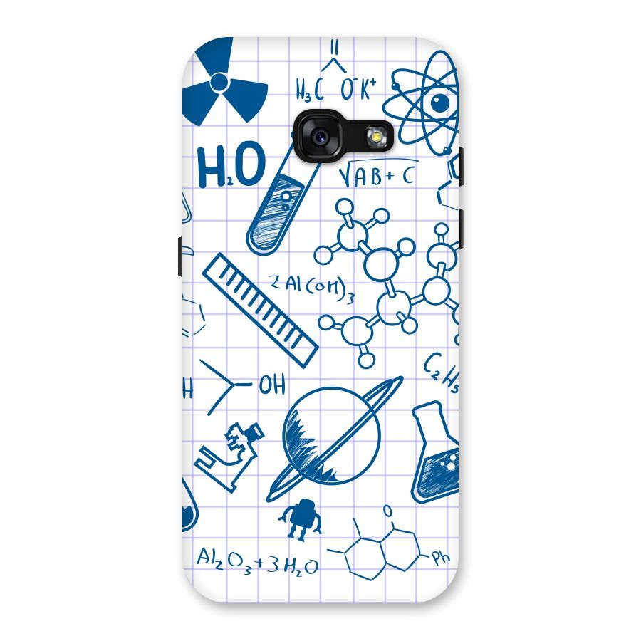 Science Notebook Back Case for Galaxy A3 (2017)