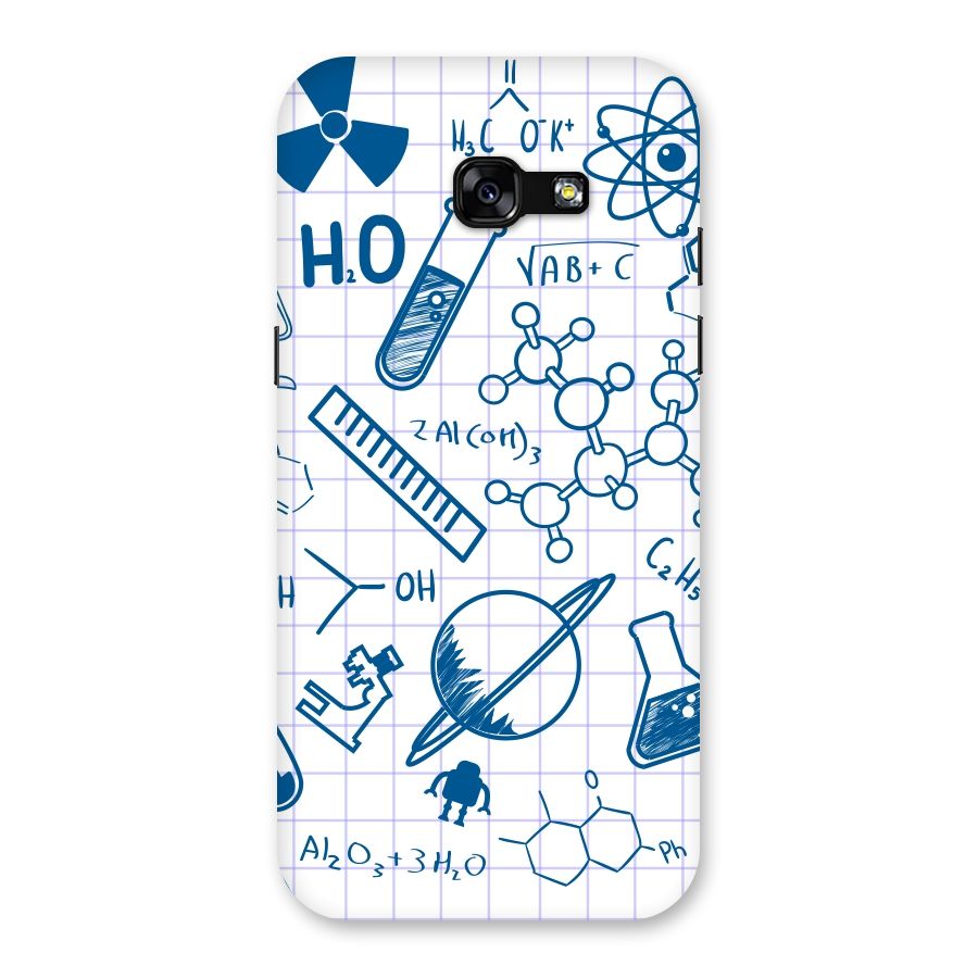 Science Notebook Back Case for Galaxy A5 2017